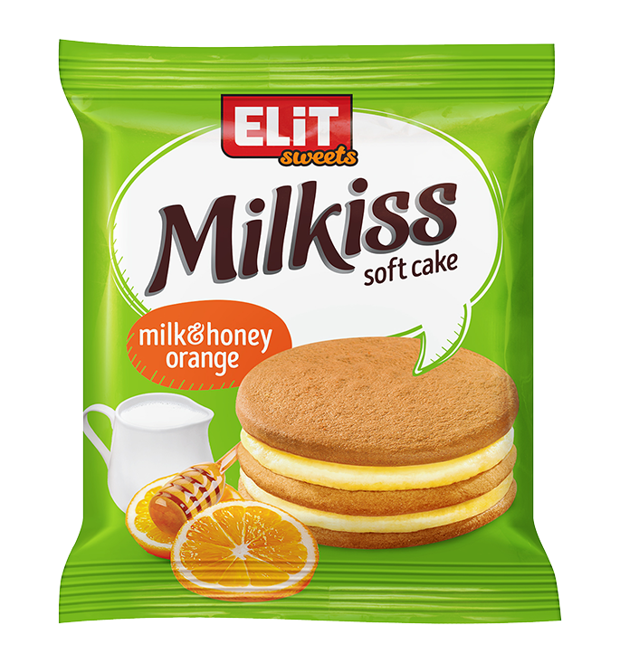 CAKE MILKISS MILK, HONEY AND ORANGE